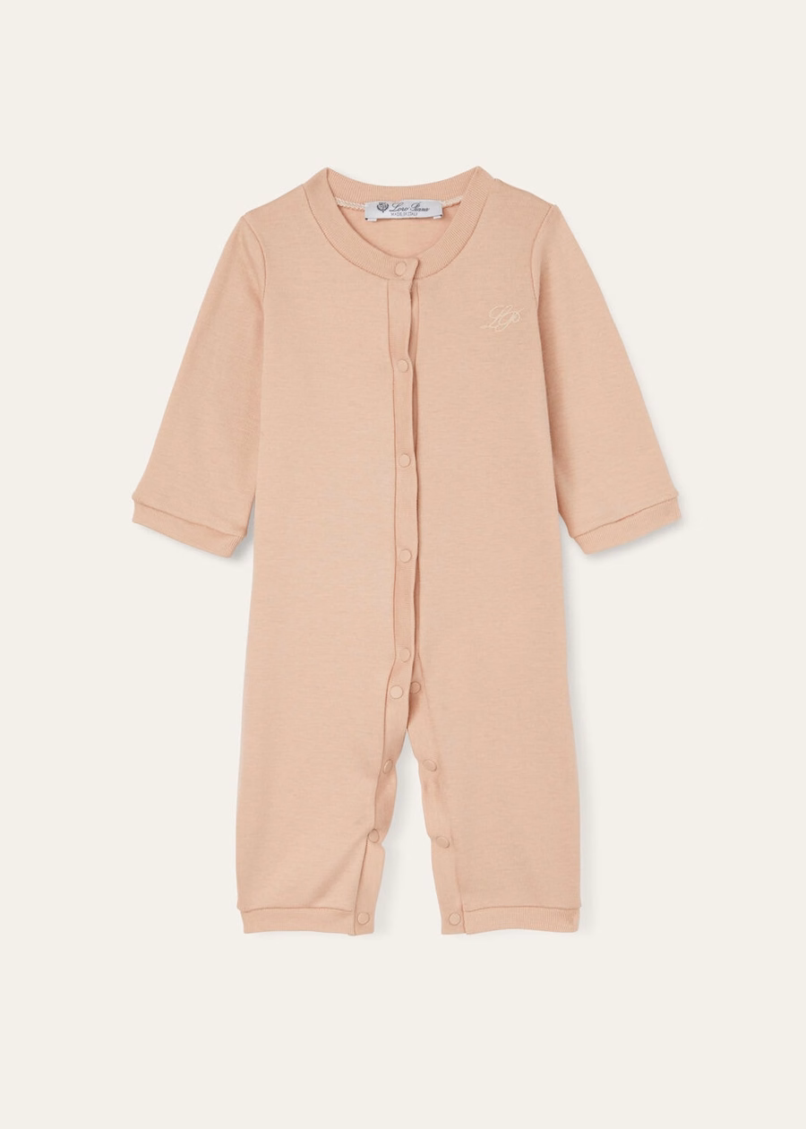 Zachte katoenen babyromper met amandelolie