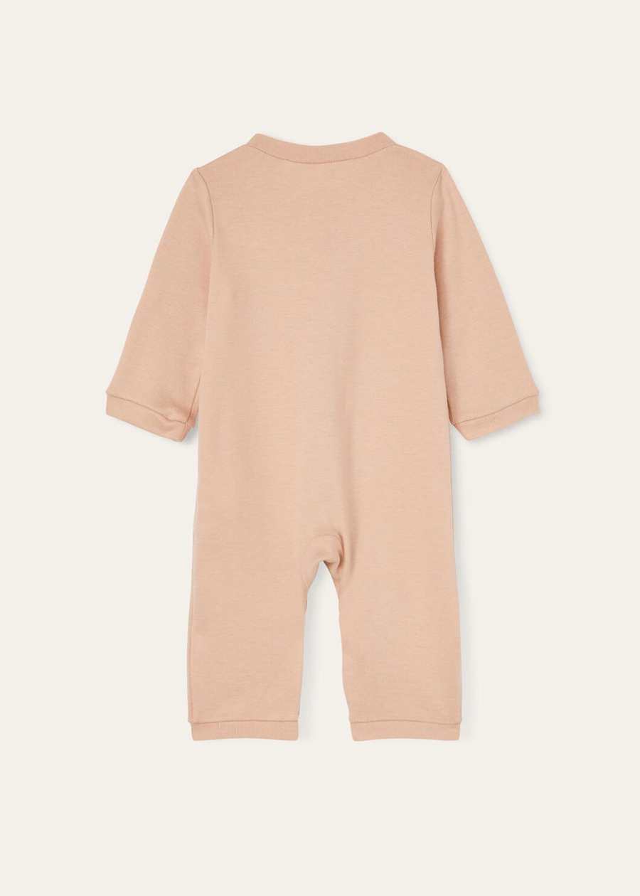 Zachte katoenen babyromper met amandelolie