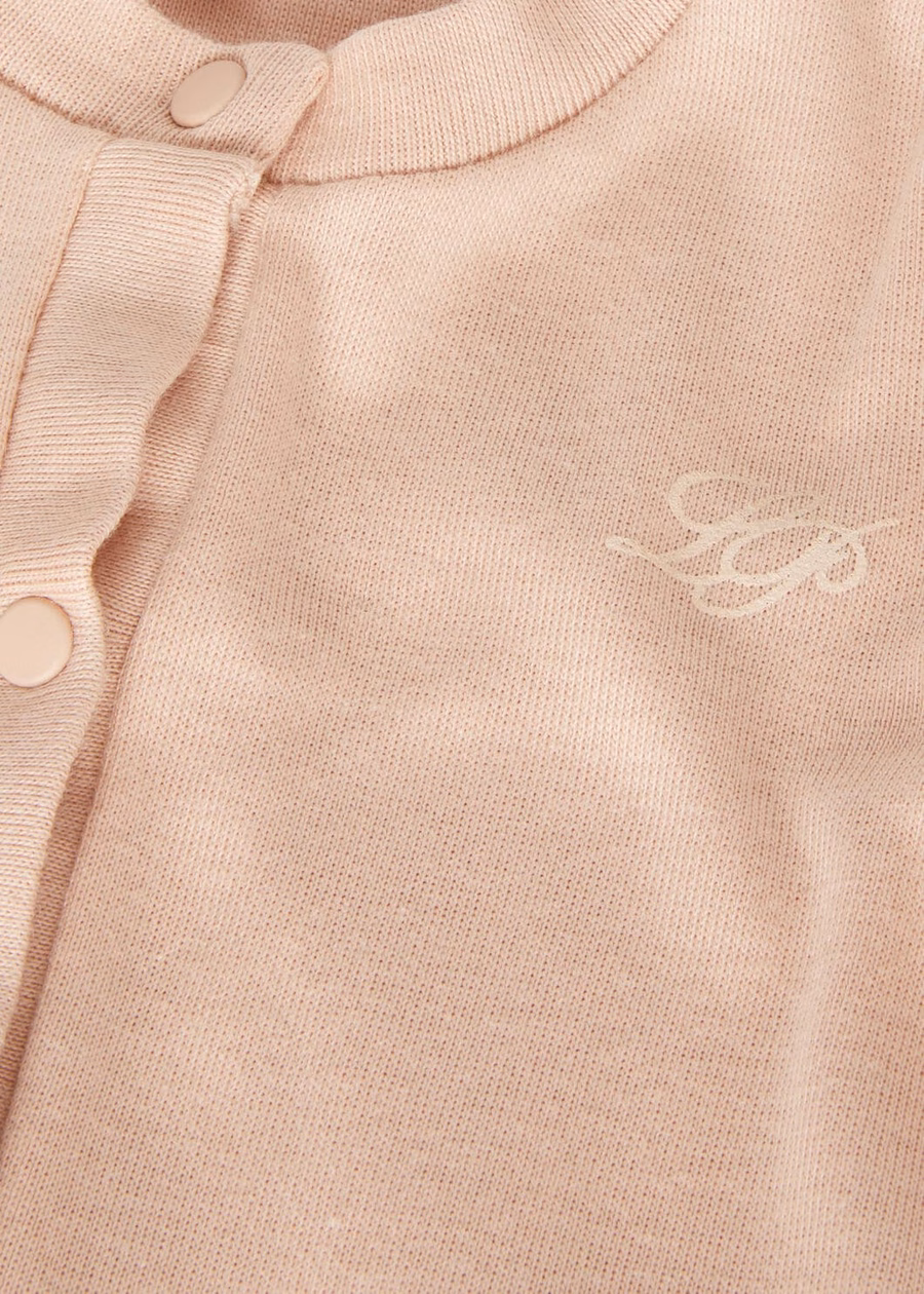Zachte katoenen babyromper met amandelolie