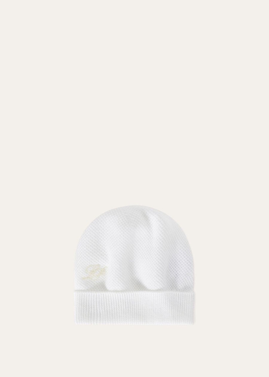 sunrise beanie katoen optisch wit