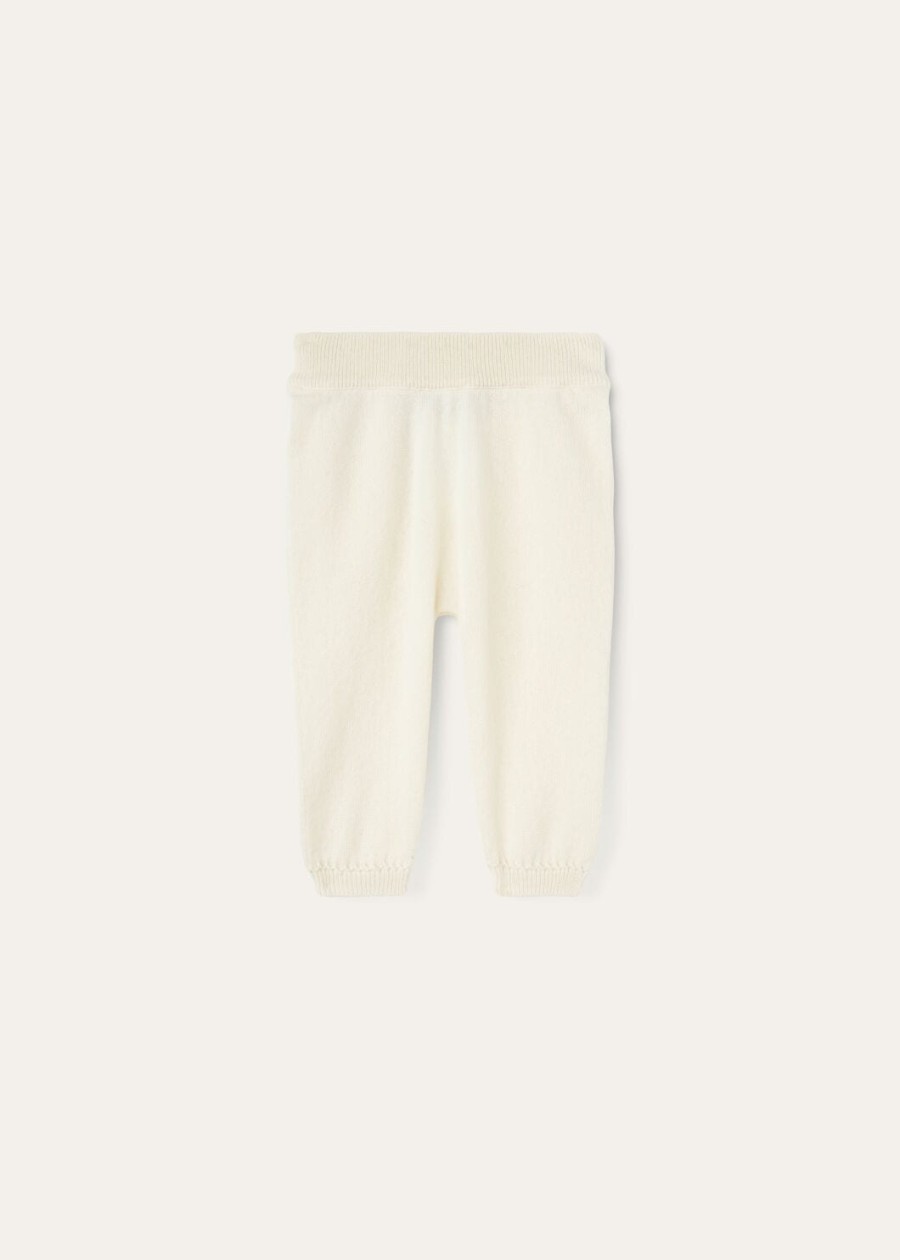 baby lovely pants baby cashmere natural white baby cash