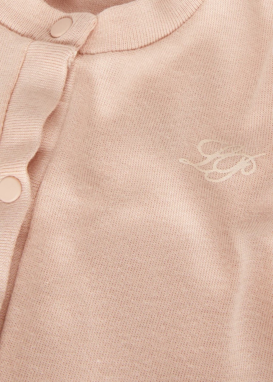 zachte katoenen babyromper met amandelolie