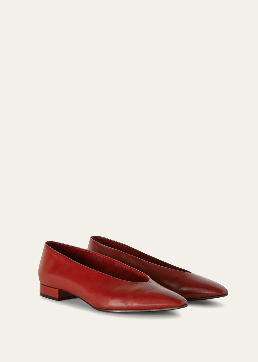 Rebecca Ballet Flat Kalfs Camu Fruit