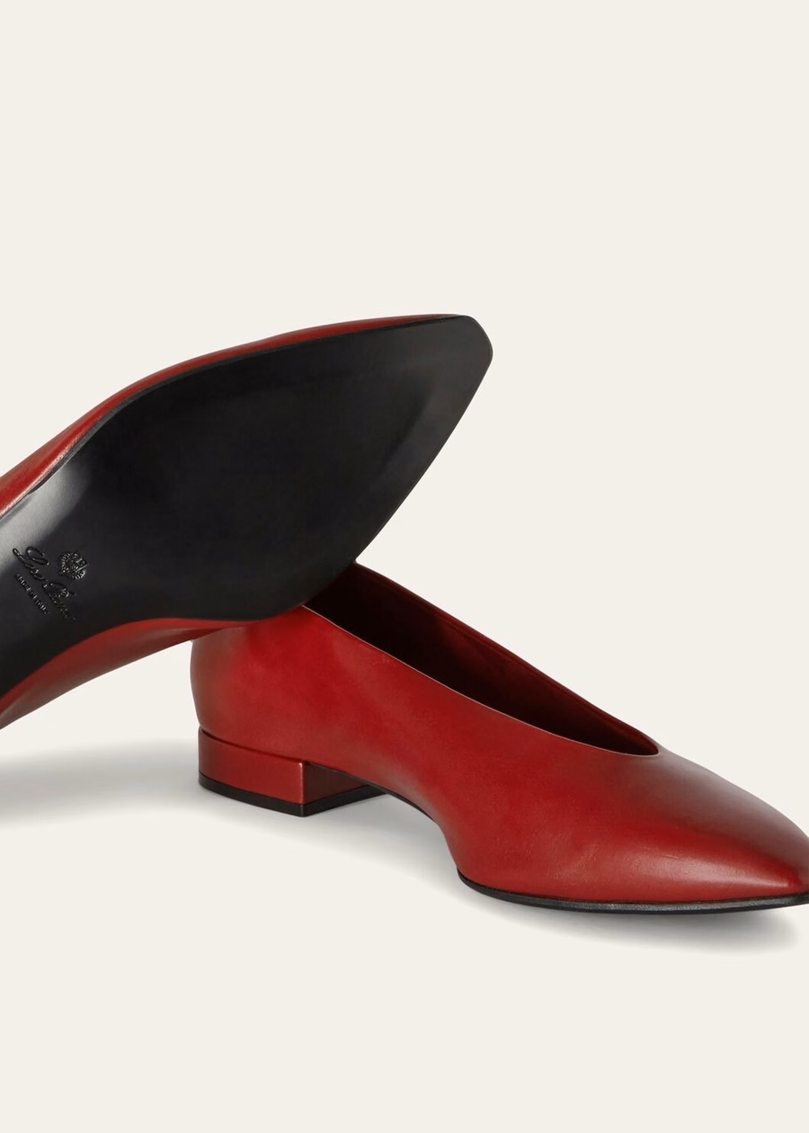 Rebecca Ballet Flat Kalfs Camu Fruit