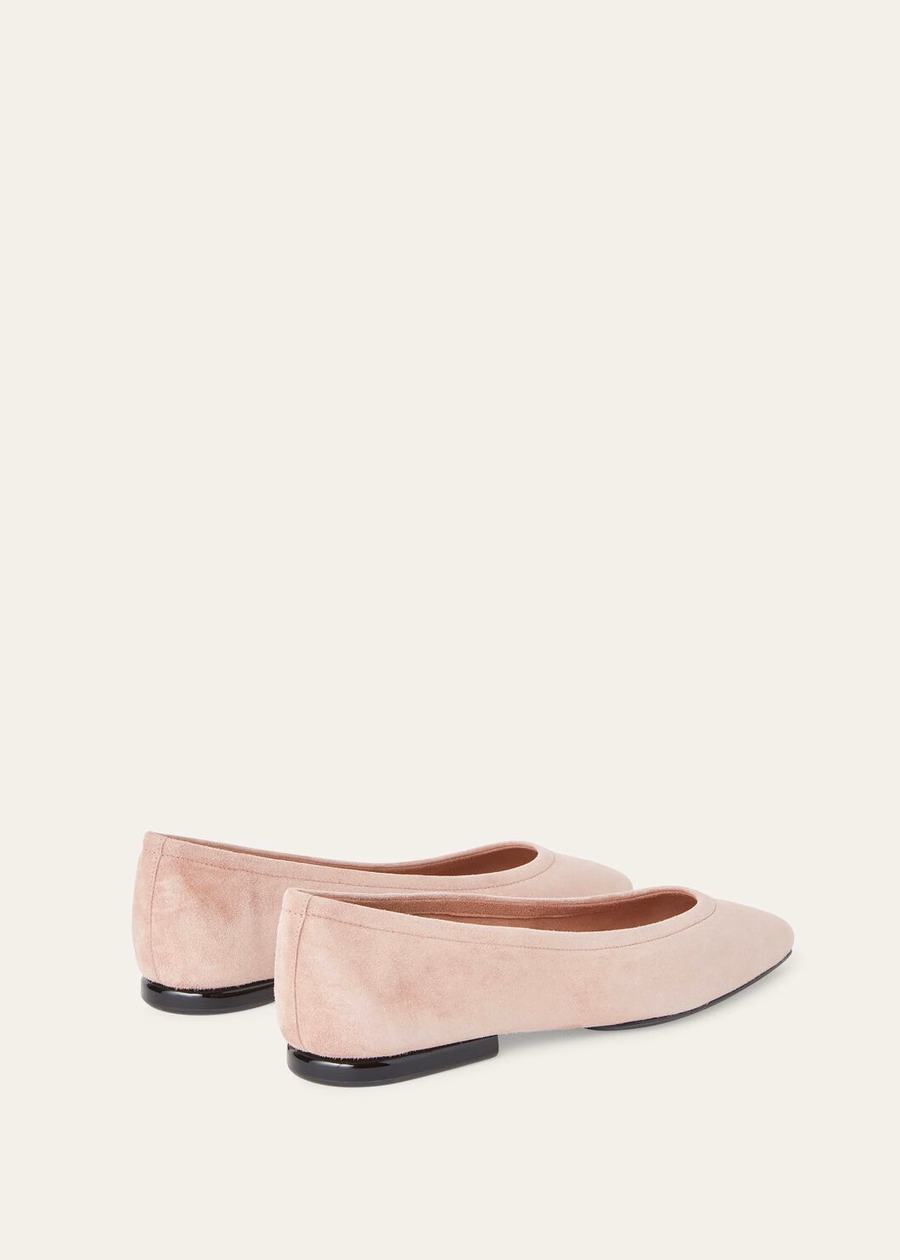 Primula Ballet Flat Suede Rose Canyon
