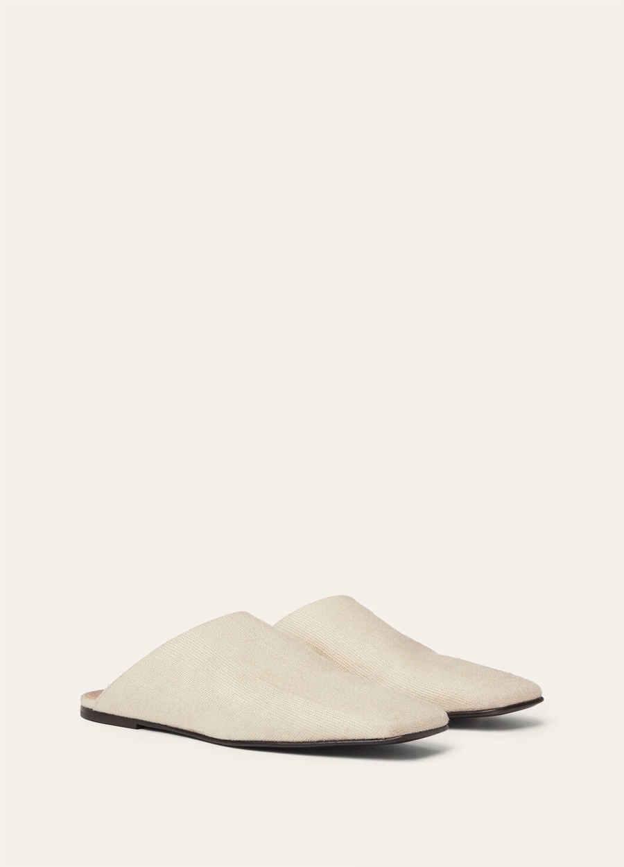 Alba Mule Silk Milk Amber