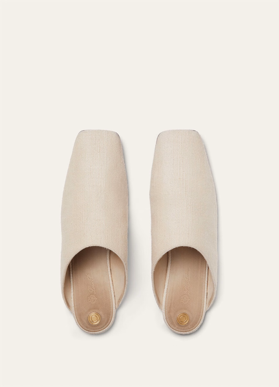 Alba Mule Silk Milk Amber