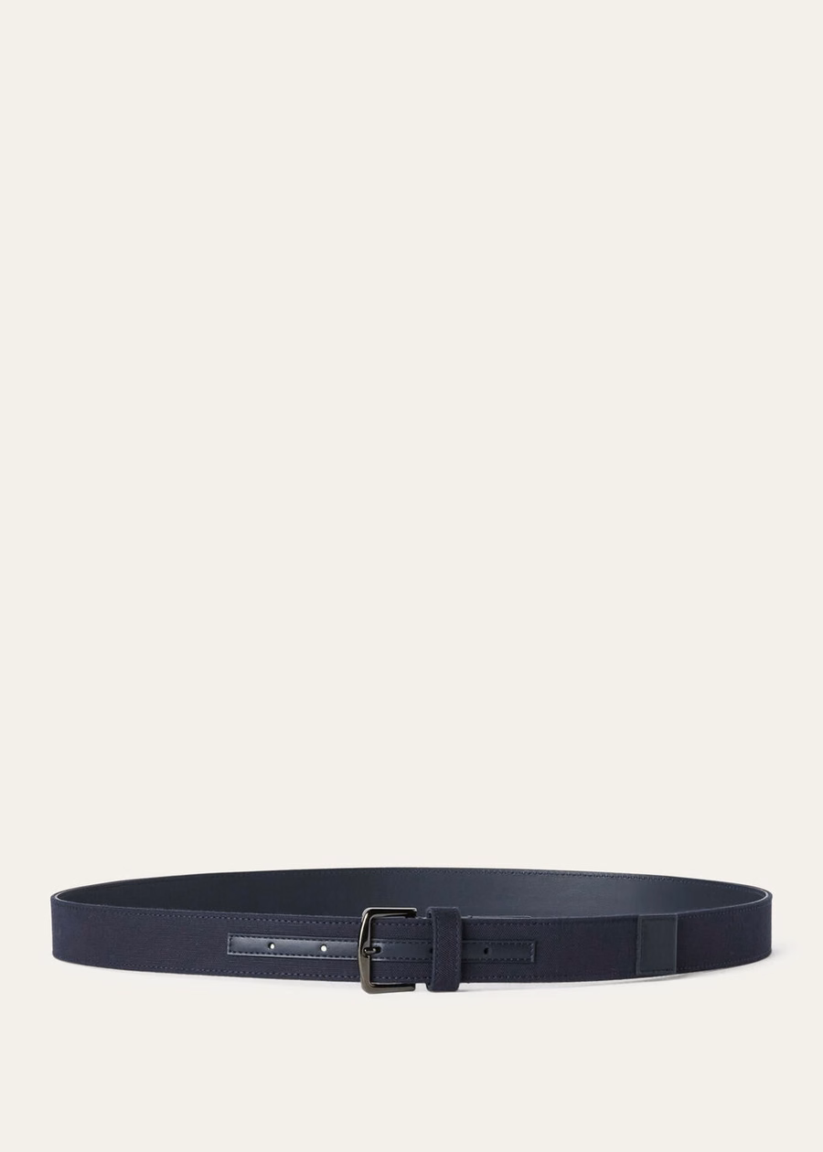 Travis Belt Cotton in Ripe Blueberry