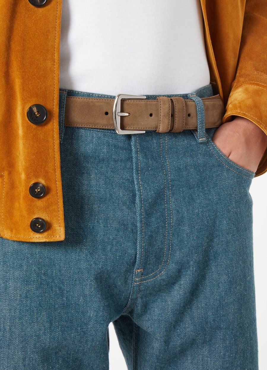 alsavel suede calf split dusk belt