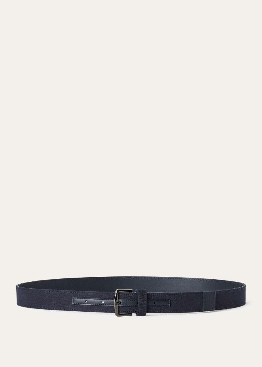 travis belt cotton in ripe blueberry