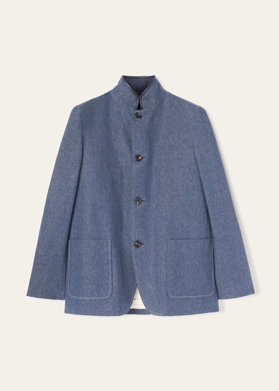 Spagna katoenen Surge blauwe jas