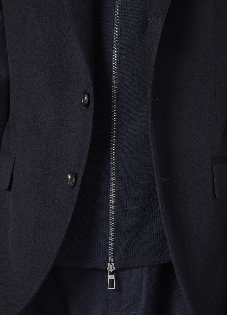 new order kasjmierjas - rain system marineblauw