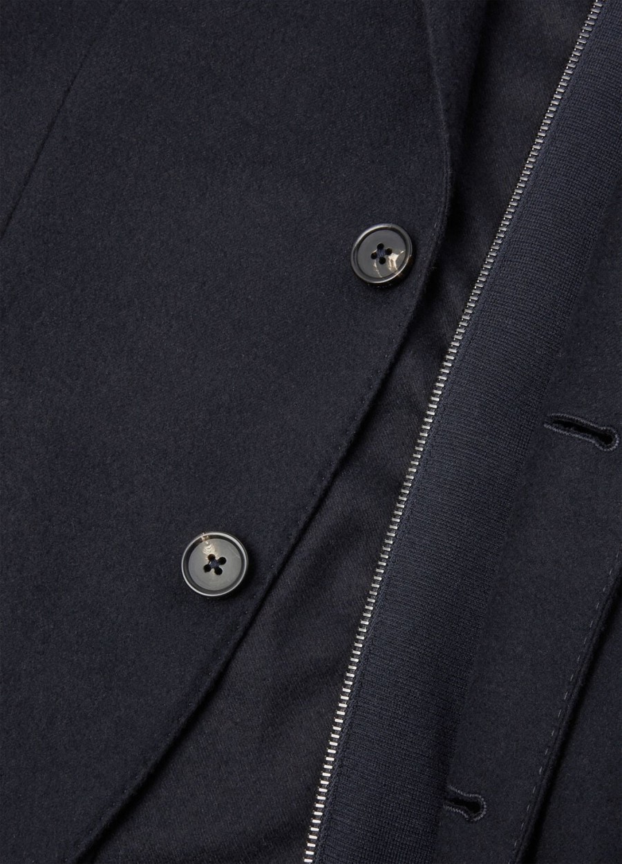 new order kasjmierjas - rain system marineblauw