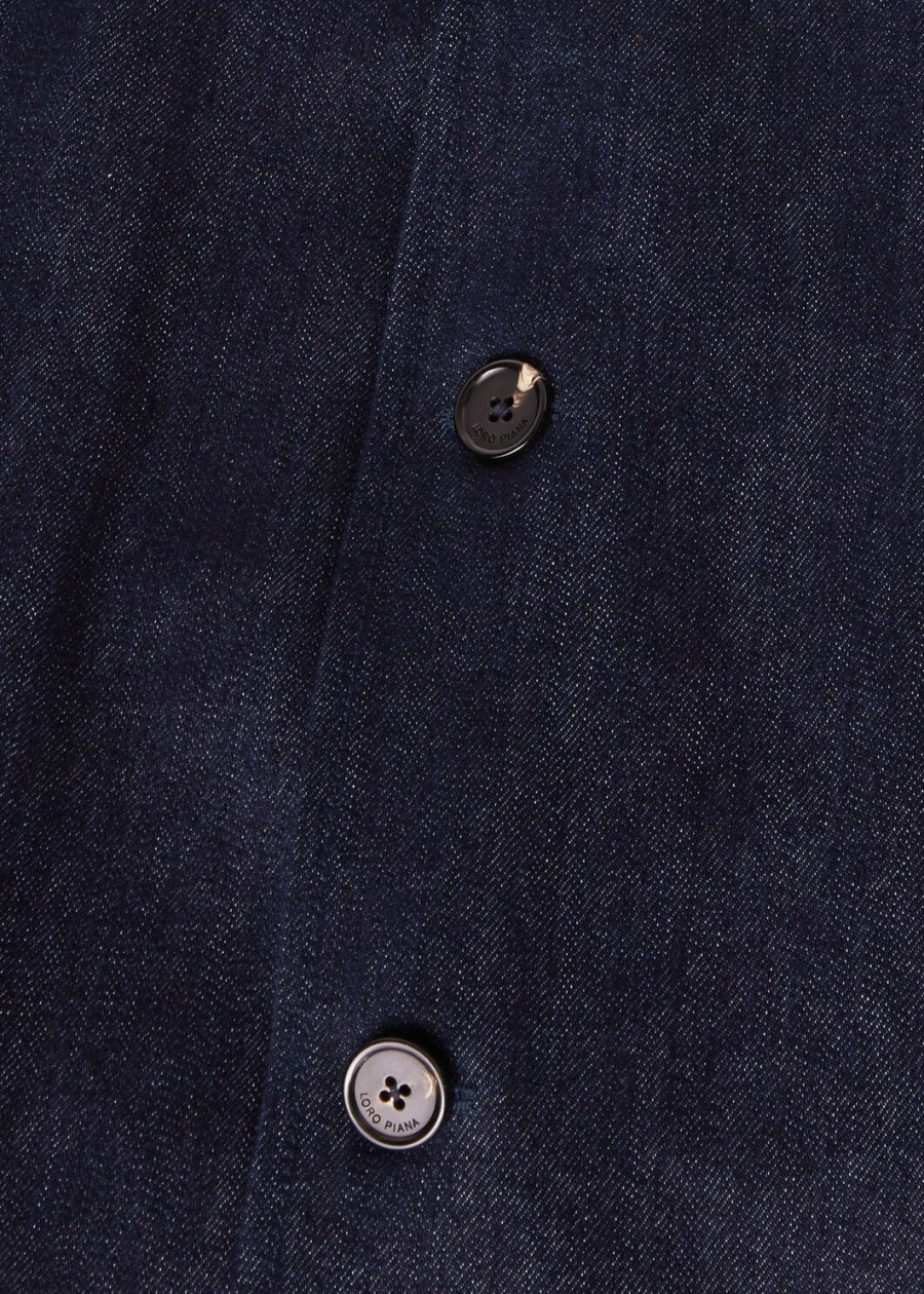 spagna cashdenim shadow blue jacket
