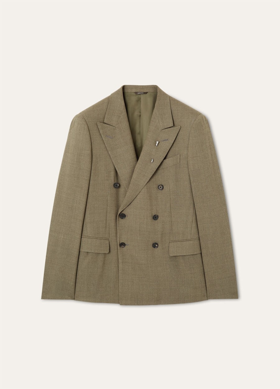 milano blazer van scheerwol thermisch modderbestendig