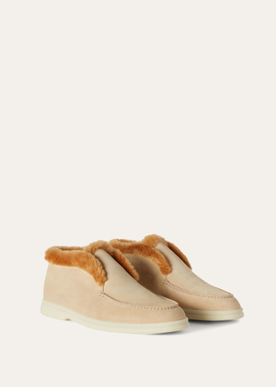 windy dunes suede walk enkellaarsjes met open neus