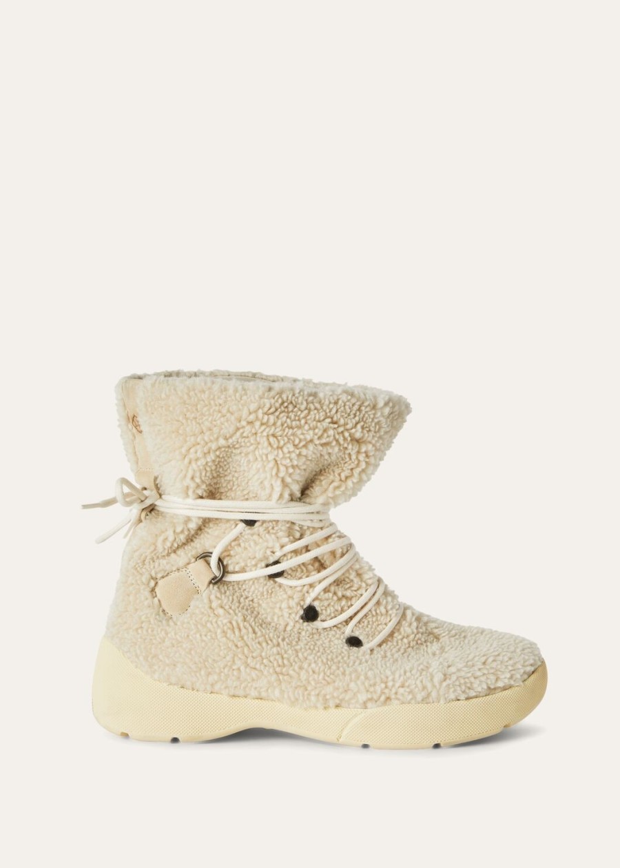 trace silk cashmere white amchoor hiking boots