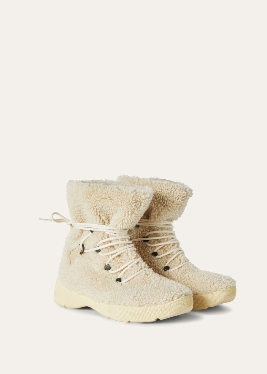 trace silk cashmere white amchoor hiking boots