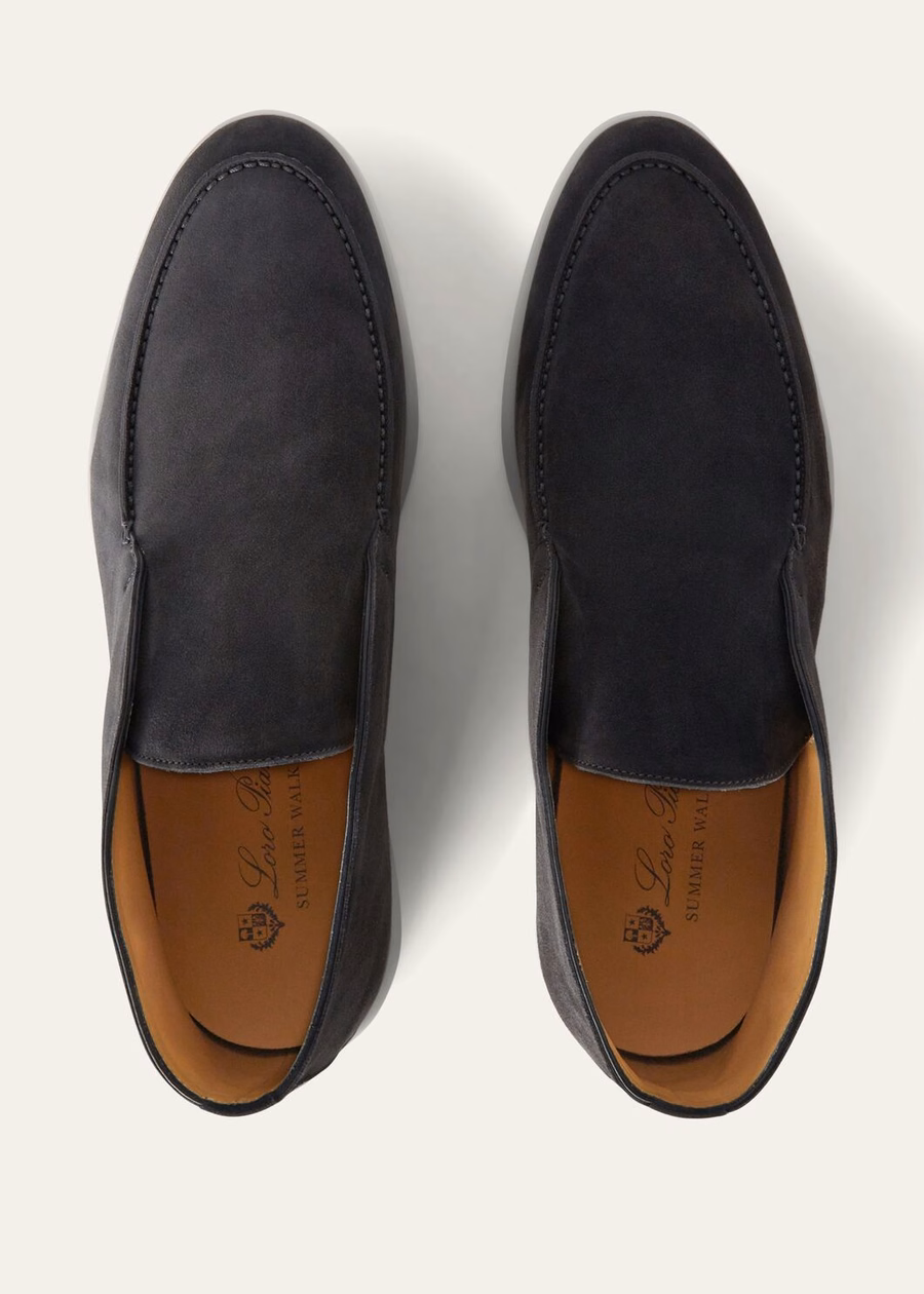 Open Walk Suede Ink Enkelboots