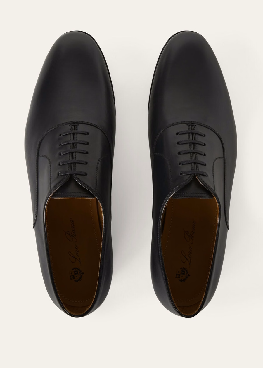 Sergio Walk Oxford zwart kalfsleer