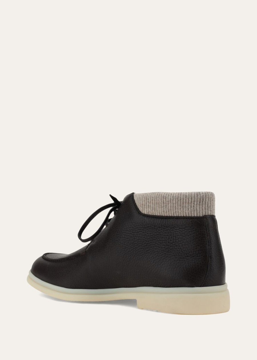 walk and walk deerskin espresso winterlaarzen