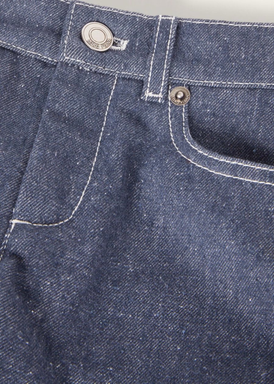 Joey Kids Broek Katoen Surge Blauw