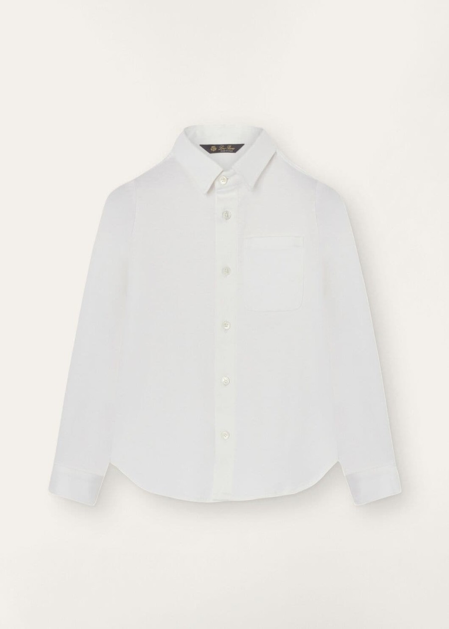 prachtig wit katoenen shirt