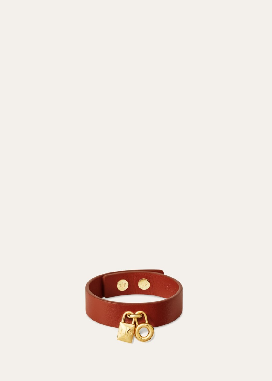 diepe kummel extra kalfslederen armband
