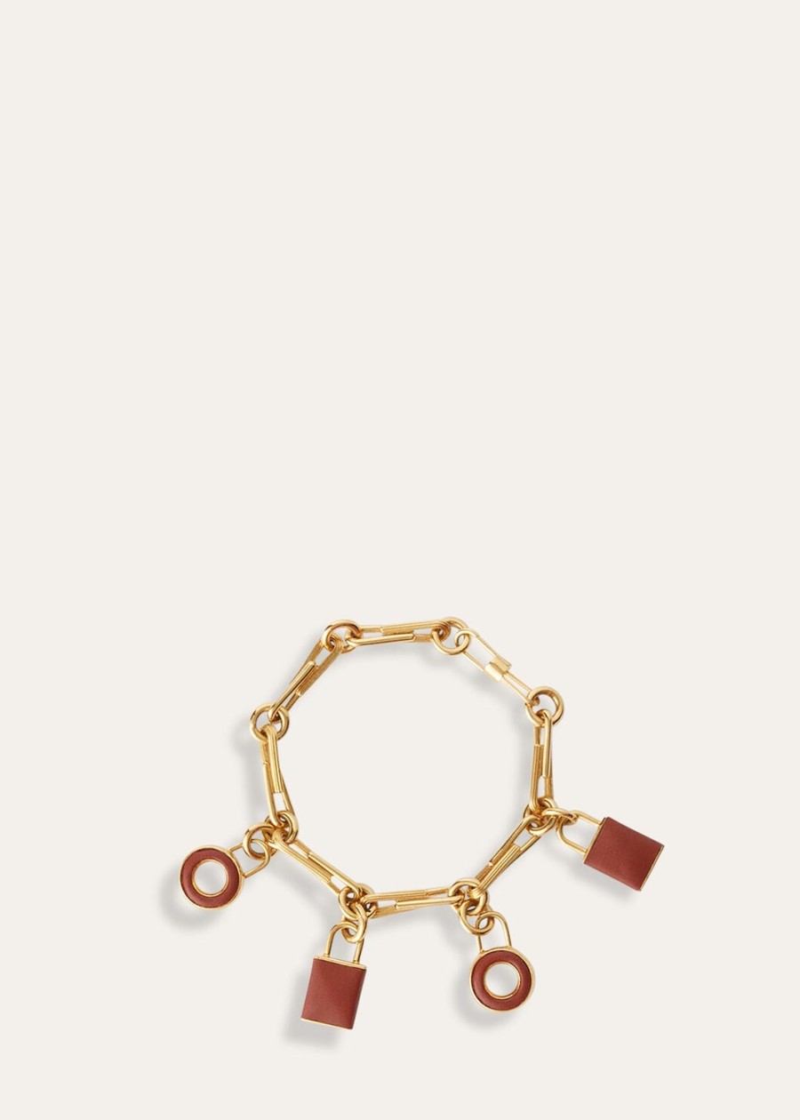 mijn charms armband met messing zon in gouddiepe kummelkleur