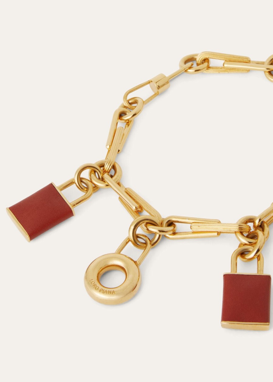 mijn charms armband met messing zon in gouddiepe kummelkleur