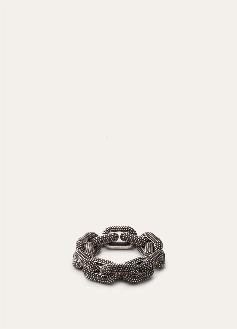 bubble chain armband messing sieraden palladio riscoverto