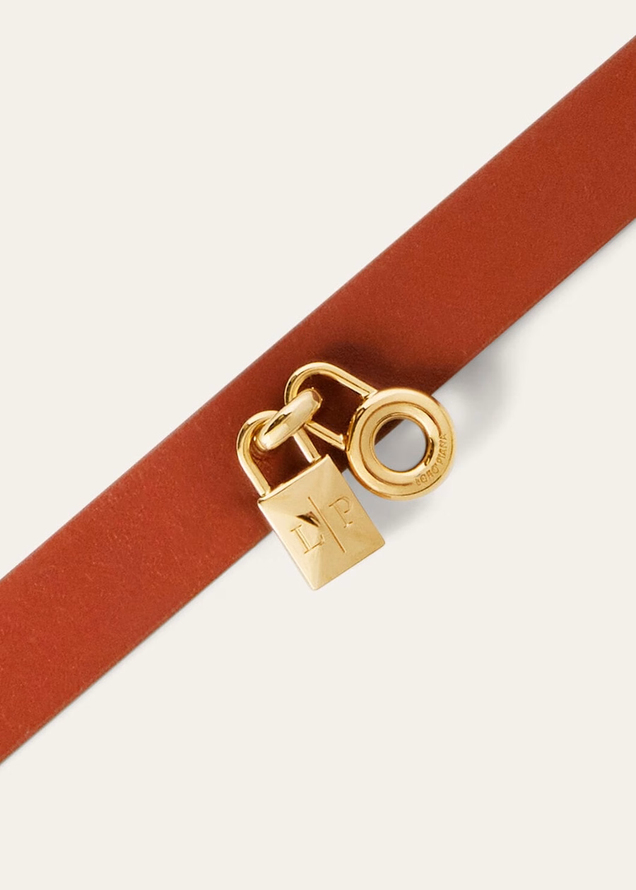 Diepe Kummel Extra Kalfslederen Armband