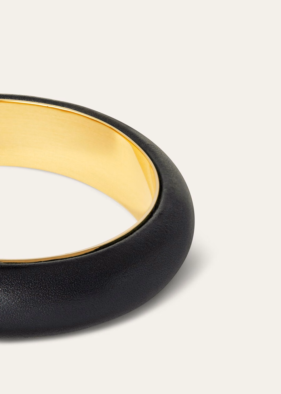 Duo armband van zwart messing met gouden zon-sieraden