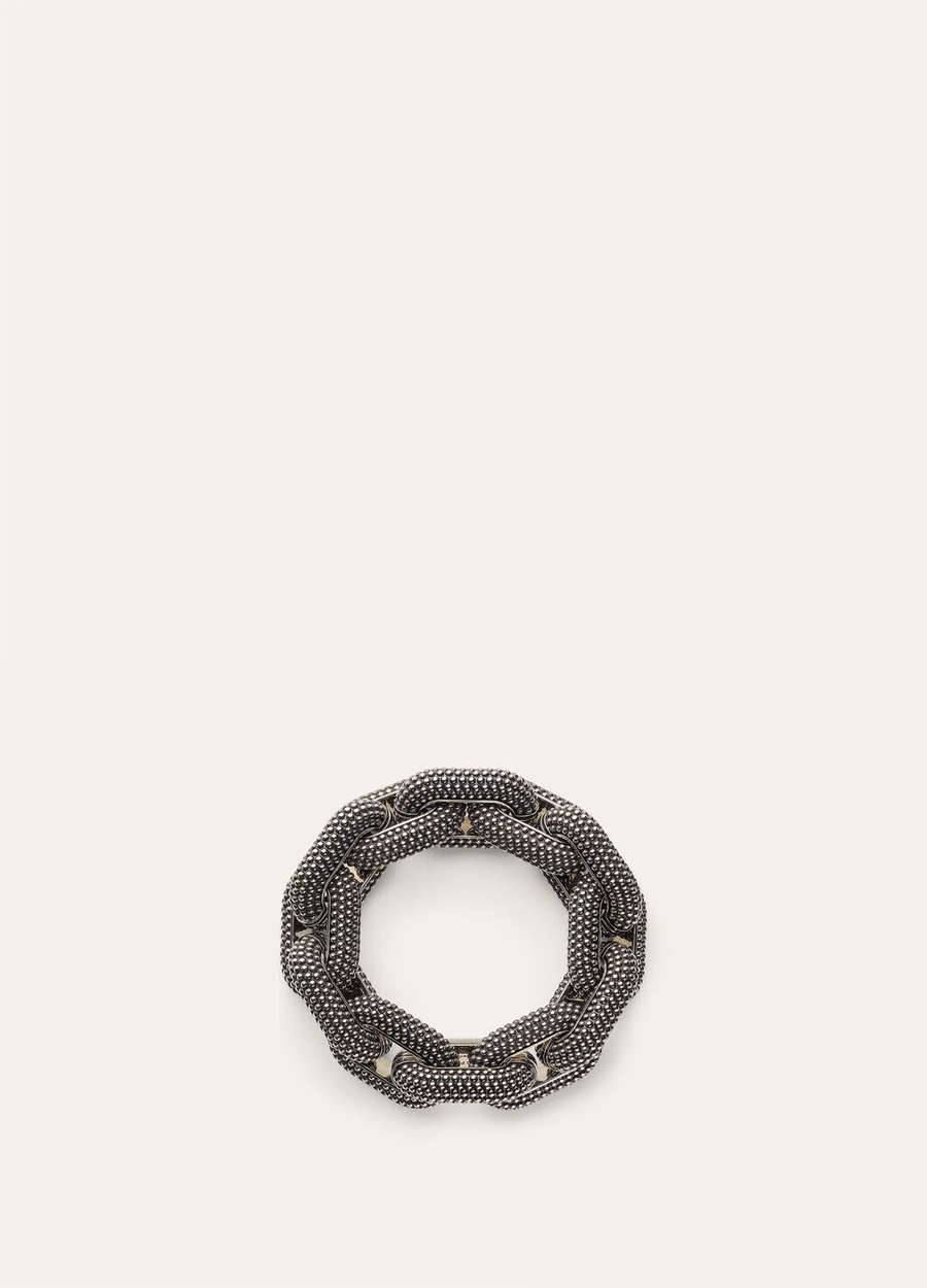 Bubble Chain Armband Messing Sieraden Palladio Riscoverto