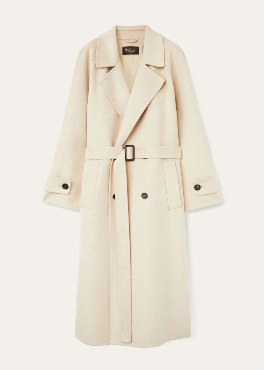 foster coat baby cashmere crème cashmere melange