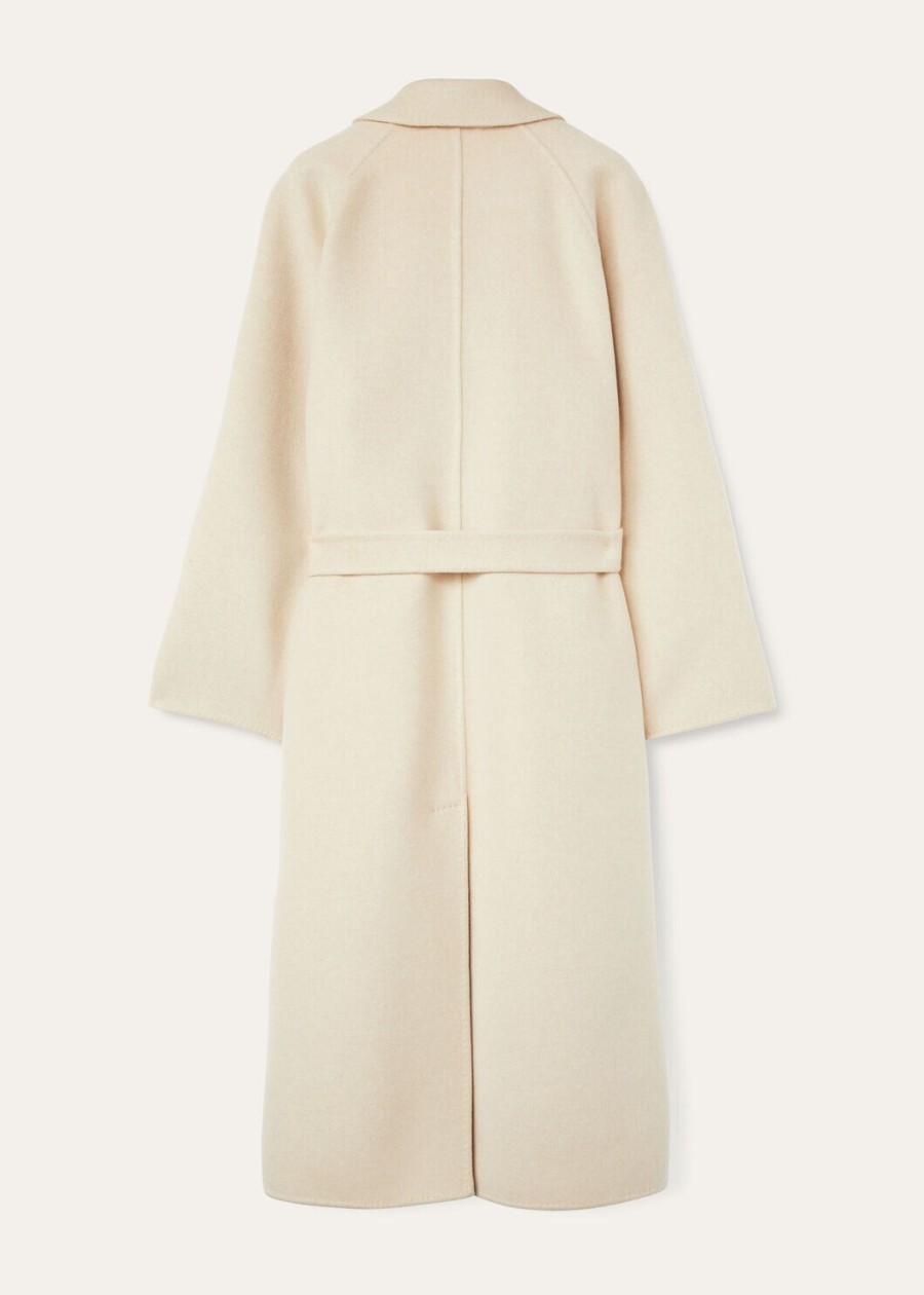 foster coat baby cashmere crème cashmere melange