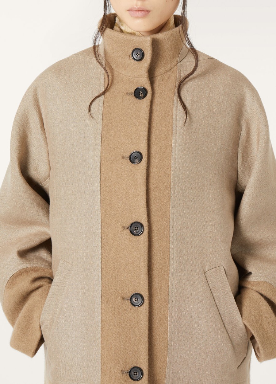 tian coat cashmere lark sparrowdesert rose