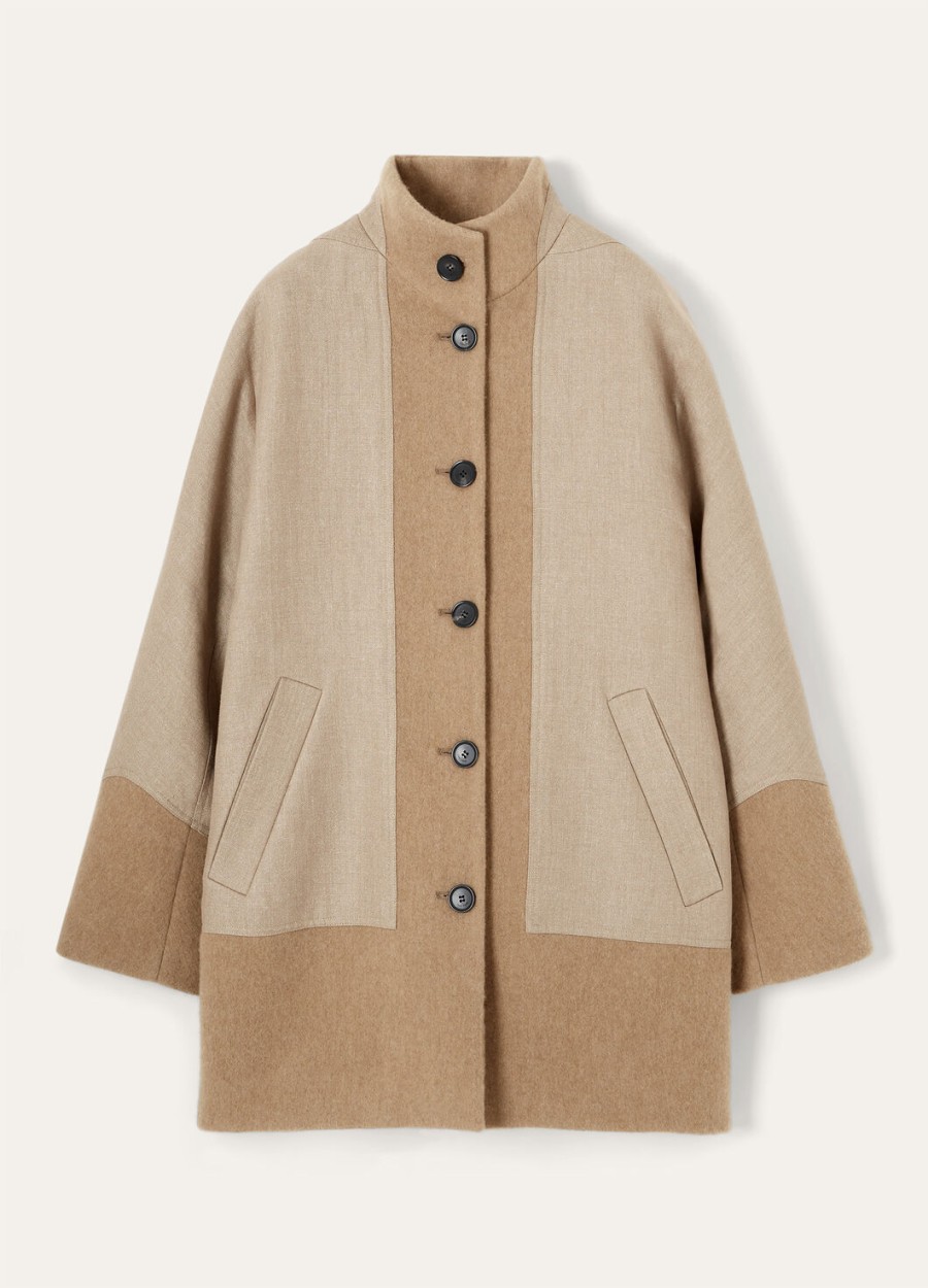 tian coat cashmere lark sparrowdesert rose