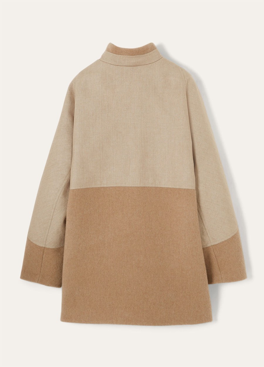 tian coat cashmere lark sparrowdesert rose