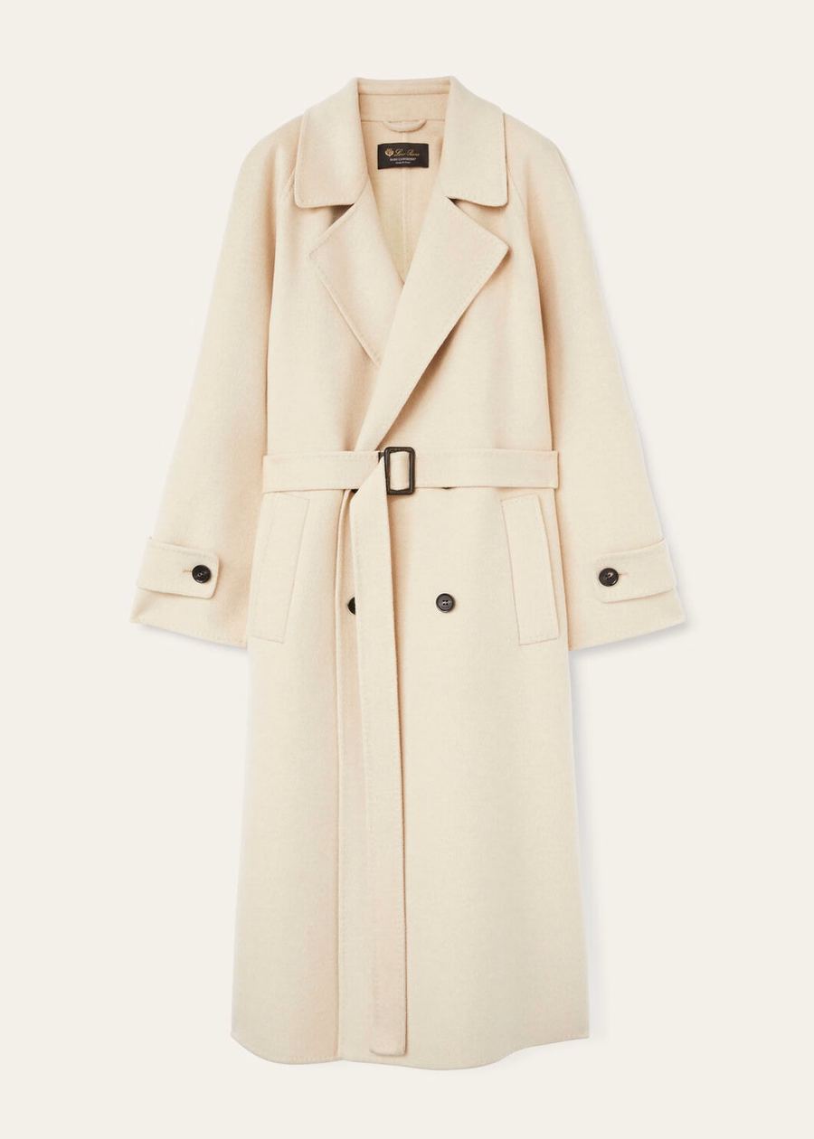 Foster Coat Baby Cashmere Crème Cashmere Melange