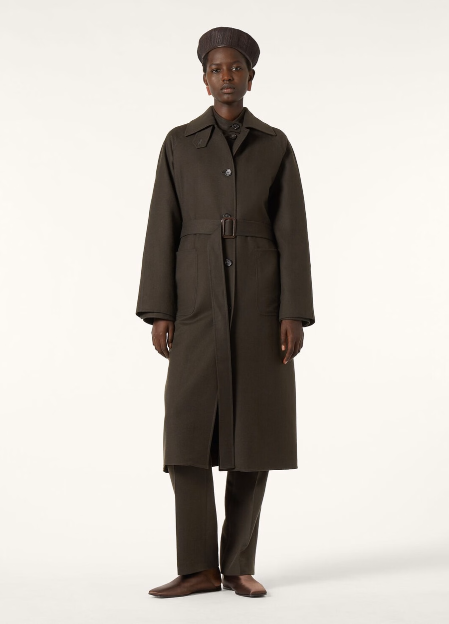 Lorenzo Royal Lightness Black Pine Coat