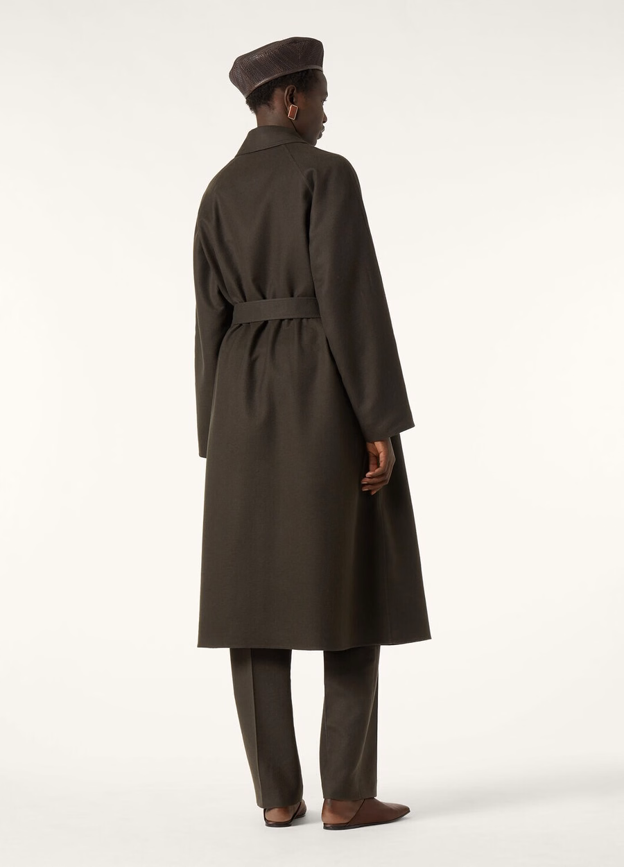 Lorenzo Royal Lightness Black Pine Coat