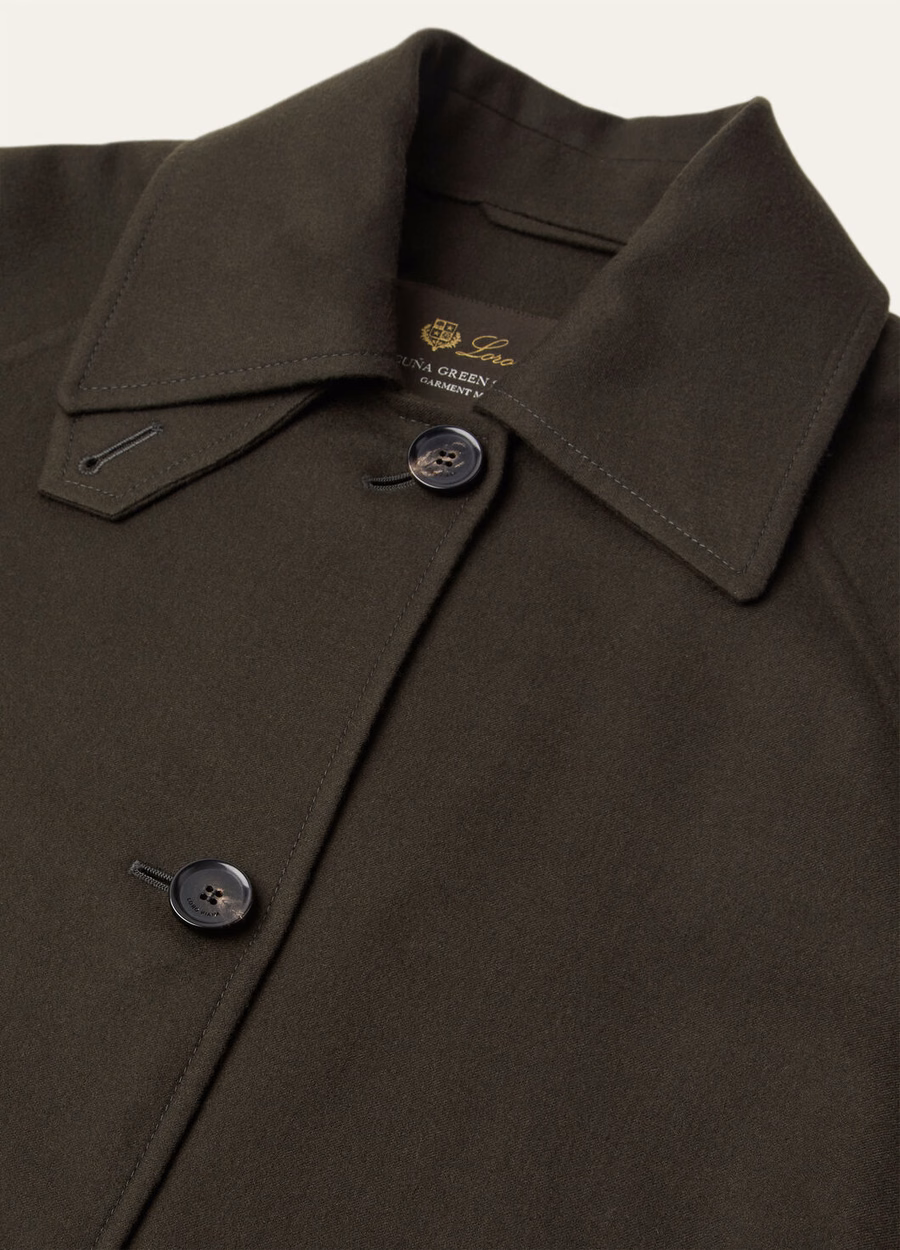 Lorenzo Royal Lightness Black Pine Coat