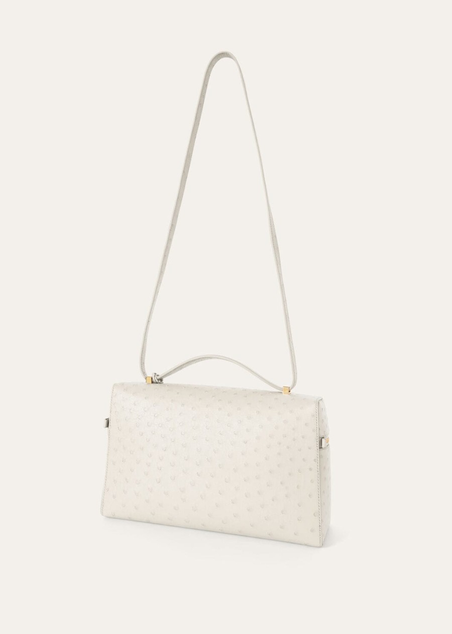 extra tas l27 struisvogel leer whisper whitesun gold