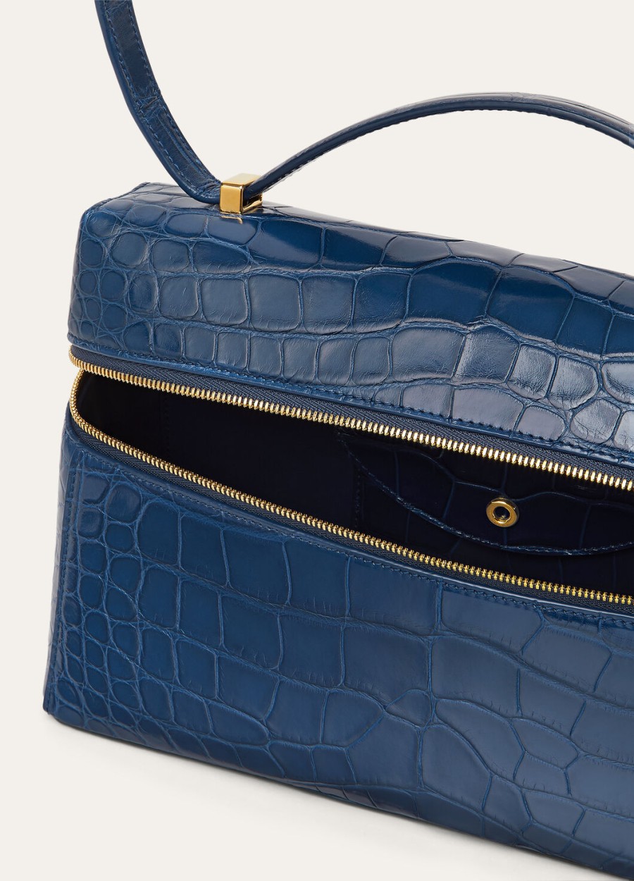 extra tas l27 alligatorleer ocean heartsun gold