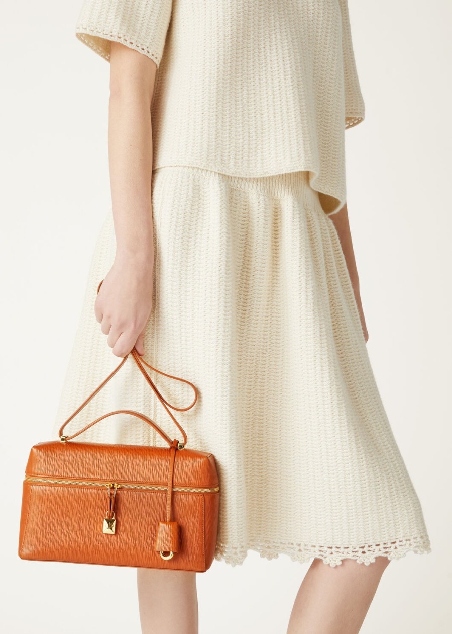extra tas l27 kalfsleer warm tansun gold