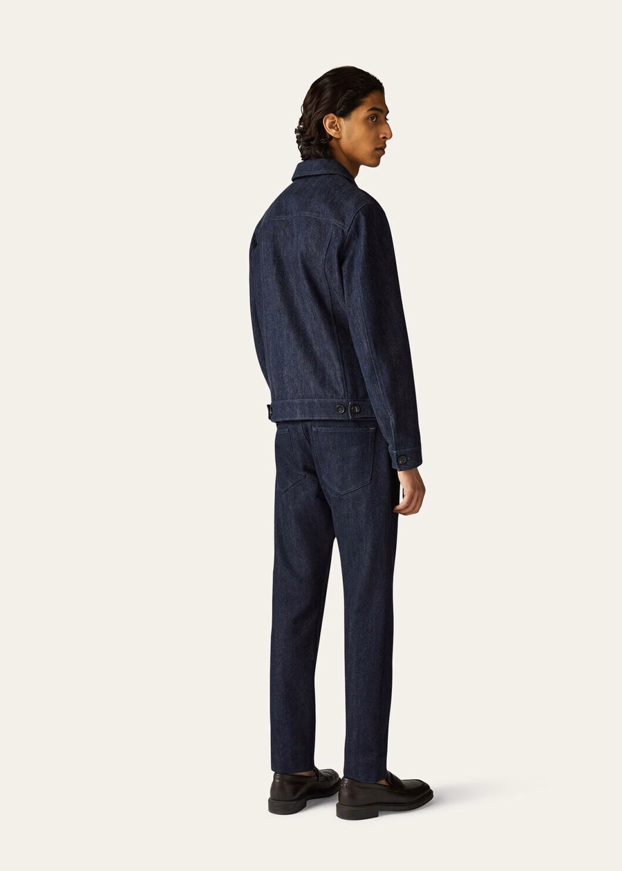 CashDenim Quarona Vijfzakkenbroek Schaduwblauw