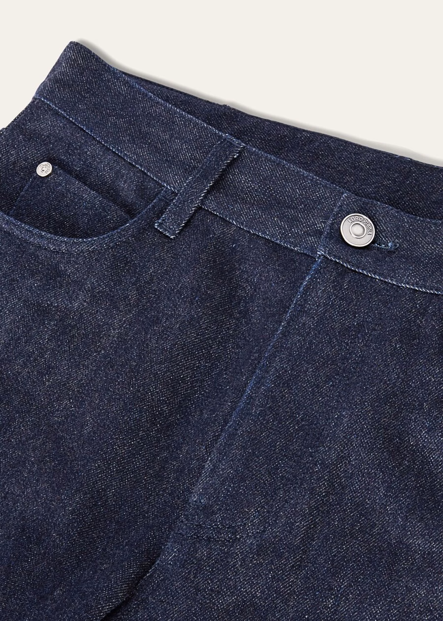 CashDenim Quarona Vijfzakkenbroek Schaduwblauw