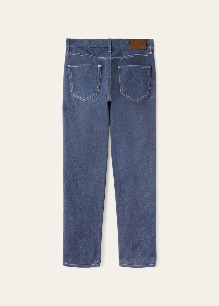 Quarona Denim Flower Surge Blauwe Broek