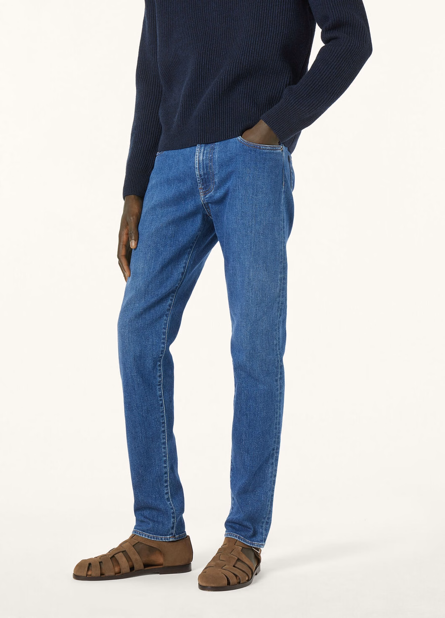 Doccio katoenen Mid Abyss broek